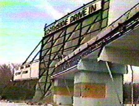 Northside Drive-In Theatre - Lanes And Screen - Photo From Rg (newer photo)